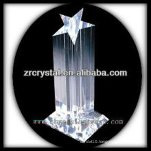 attractive design blank crystal trophy X039